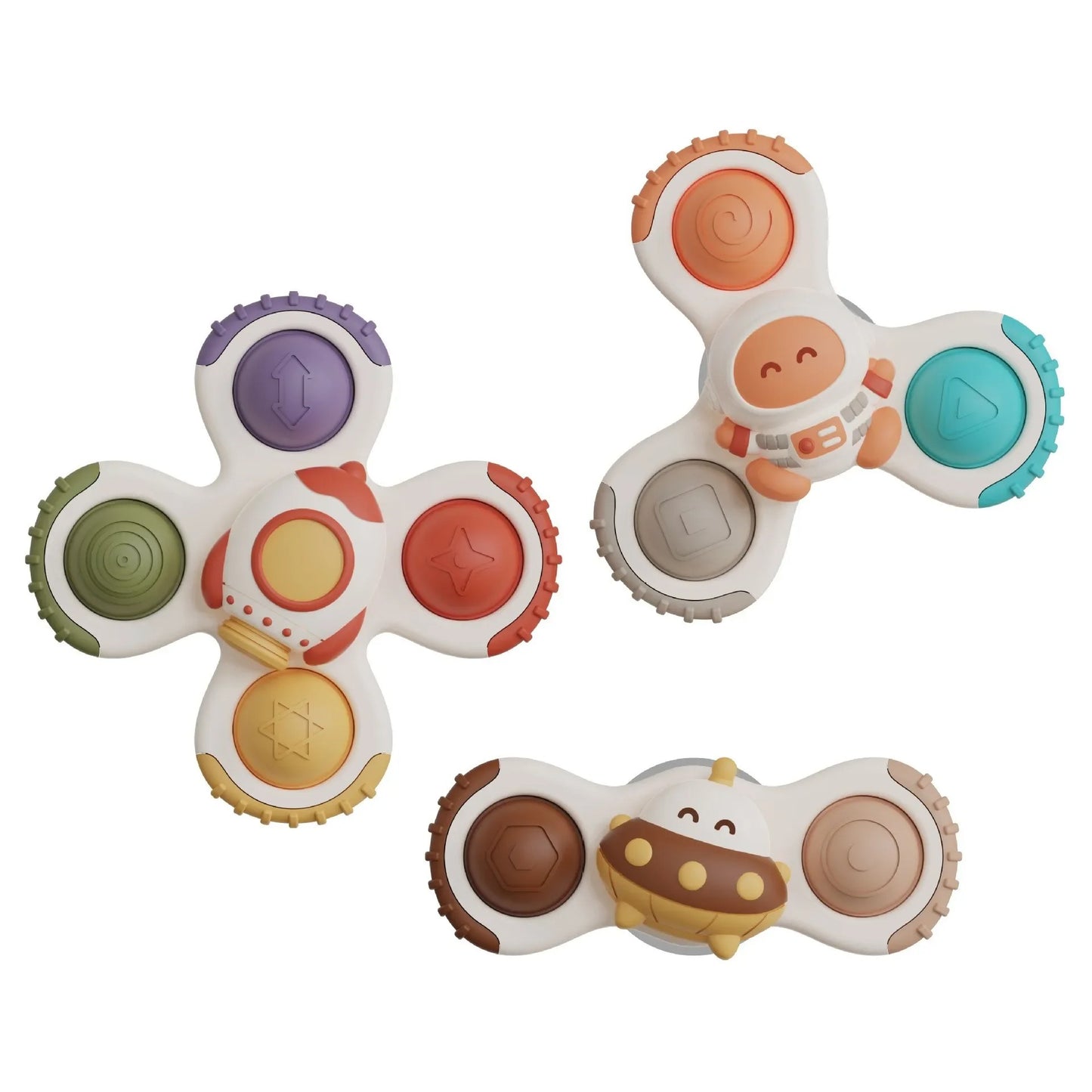 Spinner Dinossauro, brinquedo giratório divertido com design de dinossauro, disponível na loja LiwTeck.